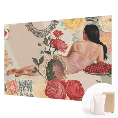 Kwalitatief fotobehang Bloemige elegantie
