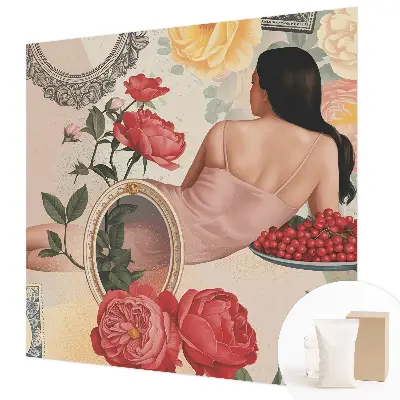 Kwalitatief fotobehang met een bloemig en elegant ontwerp