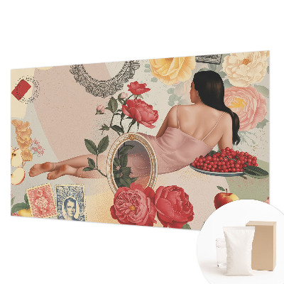 Kwalitatief fotobehang Bloemige elegantie