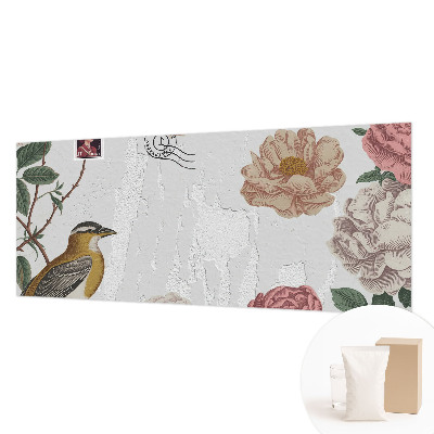 Uniek fotobehang Vintage bloemen