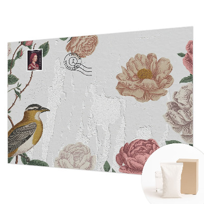 Uniek fotobehang Vintage bloemen