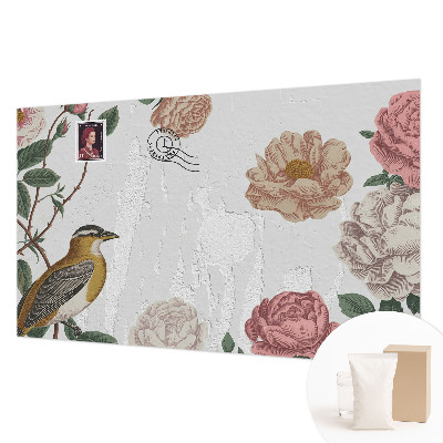 Uniek fotobehang Vintage bloemen