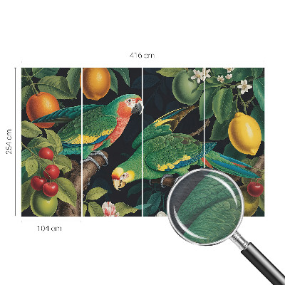 Groot fotobehang Tropisch avontuur