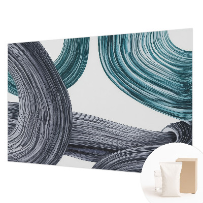 Vlies fotobehang op maat met een print van vloeistofleidingen