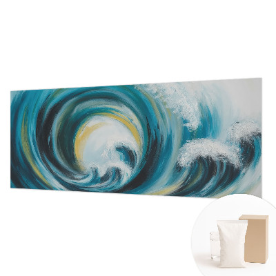 Fotobehang vliesbehang Zeegolf