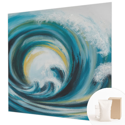 Fotobehang vliesbehang Zeegolf