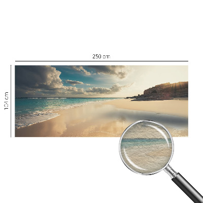 Vliesbehang fotobehang woonkamer Zonnige kust