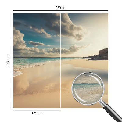 Vliesbehang fotobehang woonkamer Zonnige kust