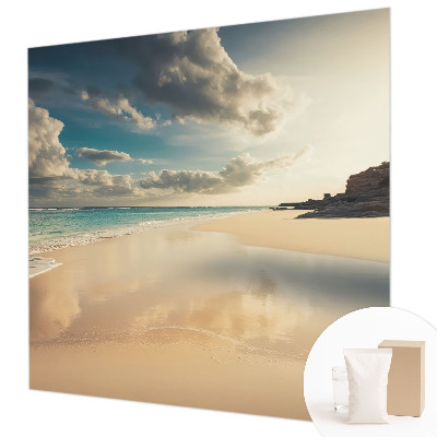 Vliesbehang fotobehang woonkamer Zonnige kust