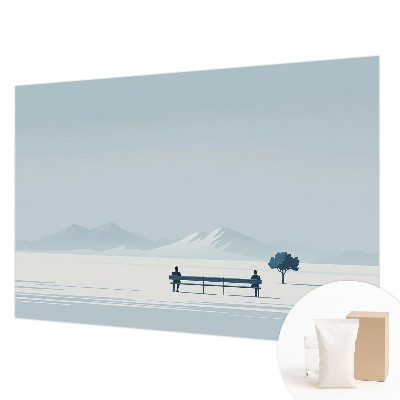 Fotobehang Minimalistisch landschap