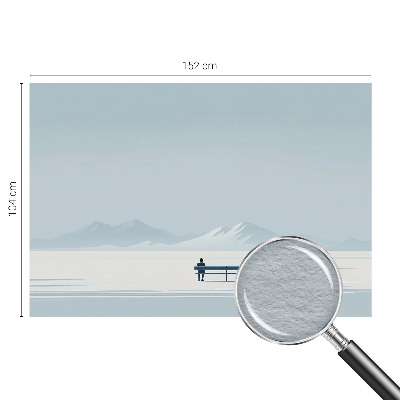 Fotobehang Minimalistisch landschap