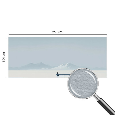 Fotobehang Minimalistisch landschap