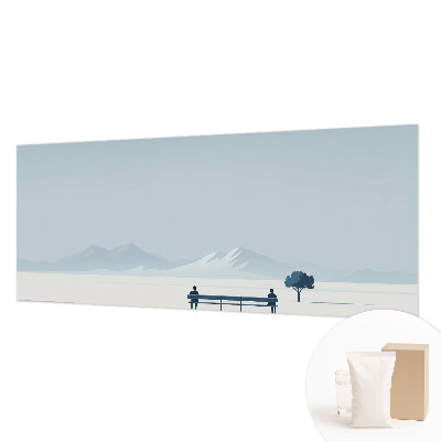 Fotobehang Minimalistisch landschap