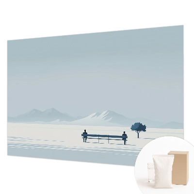 Fotobehang Minimalistisch landschap
