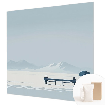 Fotobehang Minimalistisch landschap