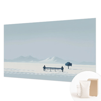 Fotobehang Minimalistisch landschap