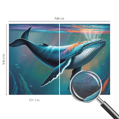 Behang met print Zeereus