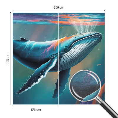 Behang met print Zeereus
