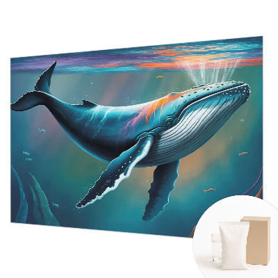 Behang met print Zeereus
