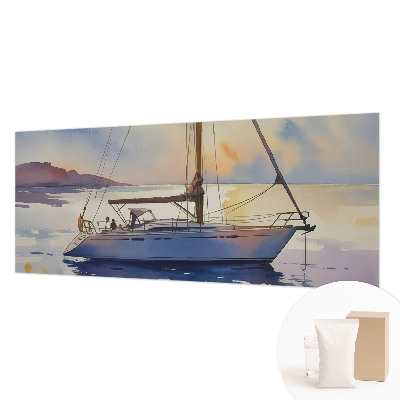 Naadloos fotobehang Zeilboot West
