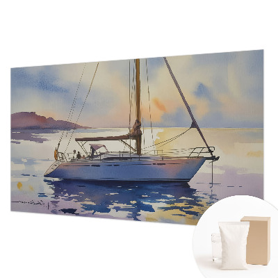 Naadloos fotobehang Zeilboot West
