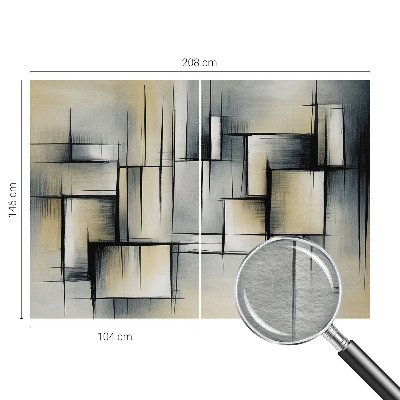Hoogwaardig fotobehang Abstracte geometrie
