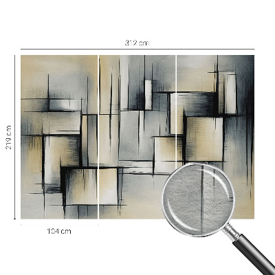 Hoogwaardig fotobehang Abstracte geometrie