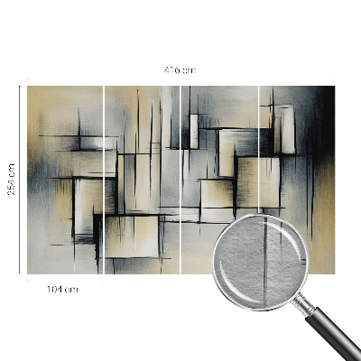 Hoogwaardig fotobehang Abstracte geometrie