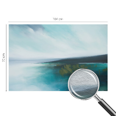 Fotobehang slaapkamer Waterharmonie