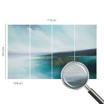 Fotobehang slaapkamer Waterharmonie