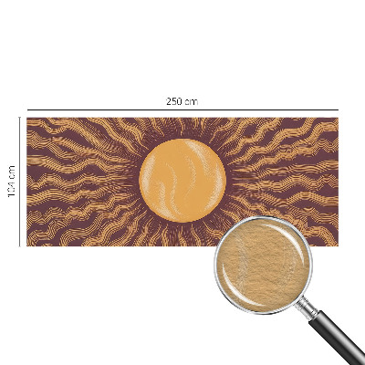Fotobehang woonkamer Zonnestralen