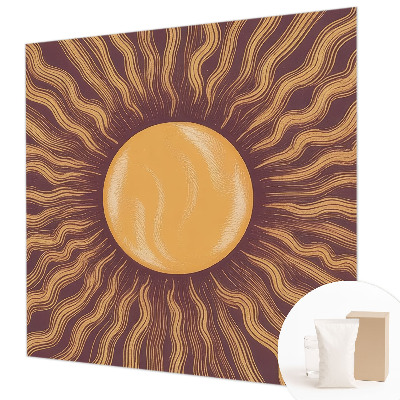 Fotobehang woonkamer Zonnestralen