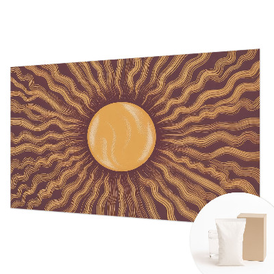 Fotobehang woonkamer Zonnestralen