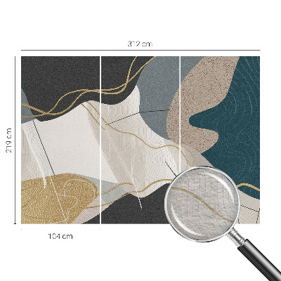 Premium fotobehang Abstracte vormen