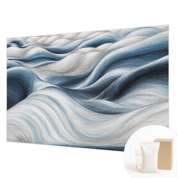 Fotobehang voor slaapkamer Zachte golven