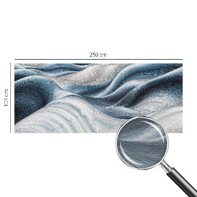 Fotobehang voor slaapkamer Zachte golven