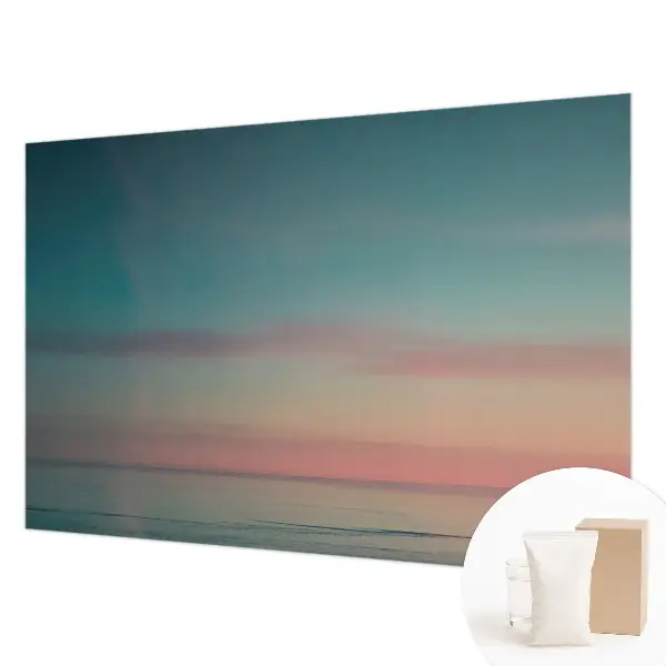 Kwalitatief fotobehang met een afbeelding van een kalme zee