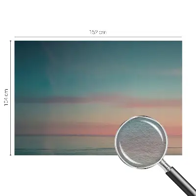 Kwalitatief fotobehang met een afbeelding van een kalme zee