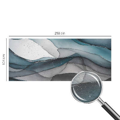 Luxe fotobehang Kleurrijke golven