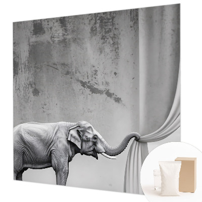 Sfeervol fotobehang Surrealistische olifant