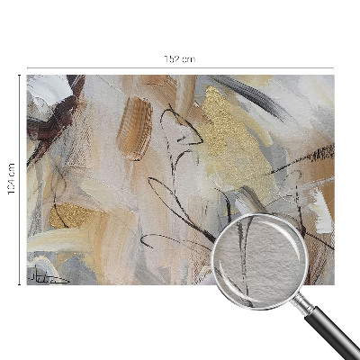 Groot fotobehang Abstracte compositie