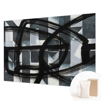 Vlies fotobehang Expressieve geometrie