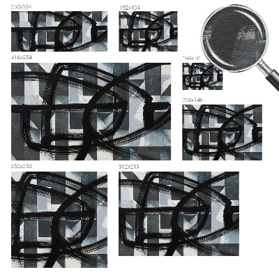 Vlies fotobehang Expressieve geometrie