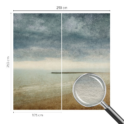 Vliesbehang fotobehang Nostalgisch landschap