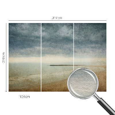 Vliesbehang fotobehang Nostalgisch landschap