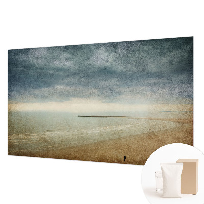 Vliesbehang fotobehang Nostalgisch landschap