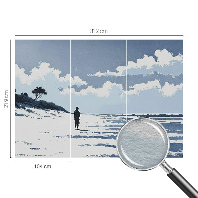 Fotobehang vlies Stilte op het strand