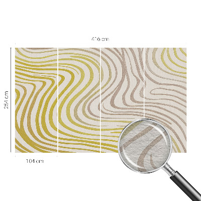 Vliesbehang fotobehang woonkamer Vloeibare elegantie