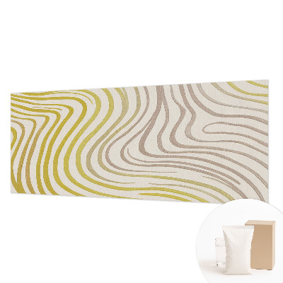 Vliesbehang fotobehang woonkamer met een vloeibare, elegante uitstraling