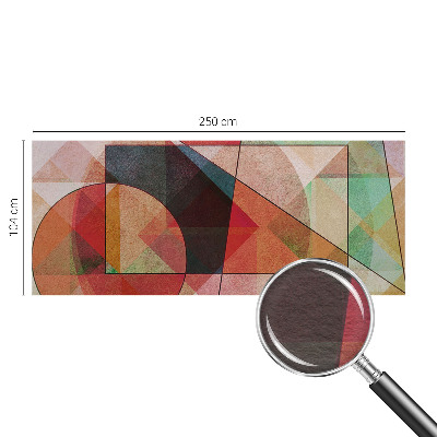 Behang met print Geometrische abstractie